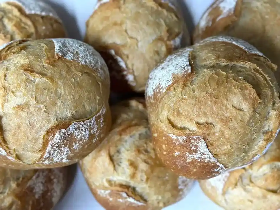 Pan artesanal de masa madre